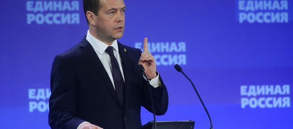 Председатель правительства РФ Дмитрий Медведев - Sputnik Узбекистан