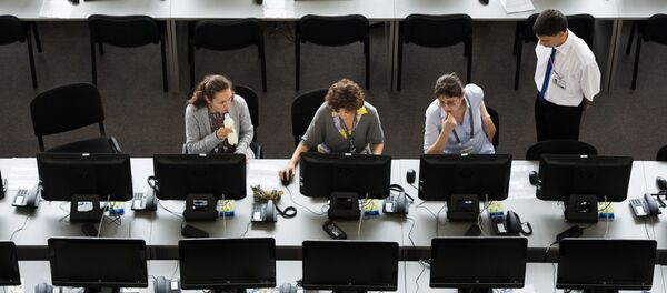 Работа журналистов - Sputnik Узбекистан