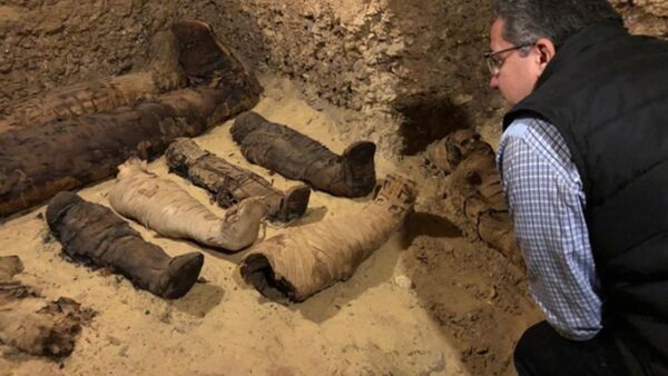  В Египте нашли гробницу с древними мумиями  - Sputnik Узбекистан
