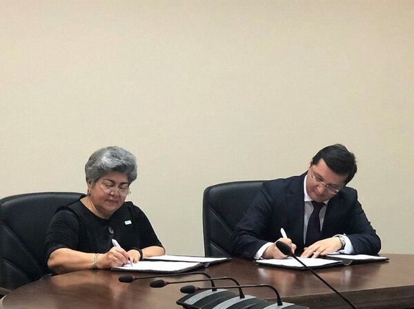 Минюст и Buyuk Kelajak вместе займутся развитием нормативно-правовой базы - Sputnik Узбекистан