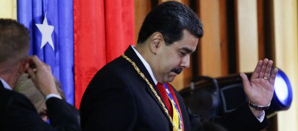 Президент Венесуэлы Н. Мадуро выступил перед Верховным судом Президент Венесуэлы Н. Мадуро выступил перед Верховным судом - Sputnik Ўзбекистон