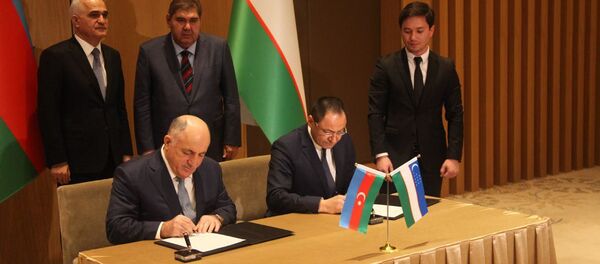 оргово-промышленная палата Узбекистана и Национальная конфедерация предпринимателей (работодателей) Азербайджана подписали соглашение о создании Узбекско-азербайджанского делового совета оргово-промышленная палата Узбекистана и Национальная конфедерация предпринимателей (работодателей) Азербайджана подписали соглашение о создании Узбекско-азербайджанского делового совета - Sputnik Узбекистан