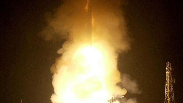 Zapusk raketi Minuteman III - Sputnik O‘zbekiston