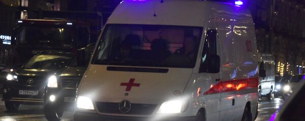 Автомобиль скорой помощи Автомобиль скорой помощи - Sputnik Ўзбекистон