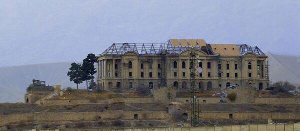 Дворец Тадж-Бек (Дворец Амина) на окраине Кабула.  - Sputnik Ўзбекистон