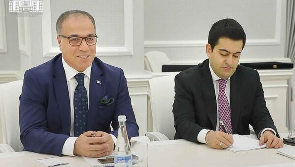 Встреча Дж.Артикходжаева с руководством турецкой компании GOSB. - Sputnik Узбекистан