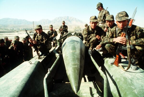 Ограниченный контингент советских войск в Демократической Республике Афганистан. 3 сентября 1989 года - Sputnik Ўзбекистон