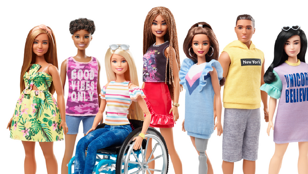 Барби с протезом и в инвалидной коляске: какие куклы нас ждут в 2019 году - Sputnik Узбекистан