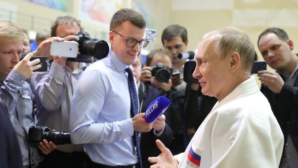 Rabochaya poyezdka prezidenta RF V. Putina  v Sochi - Sputnik O‘zbekiston