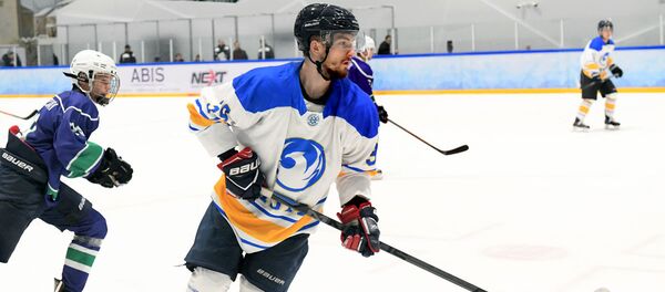 Матч чемпионата Узбекистана по хоккею между командами Хумо и Бинокор Матч чемпионата Узбекистана по хоккею между командами Хумо и Бинокор - Sputnik Узбекистан