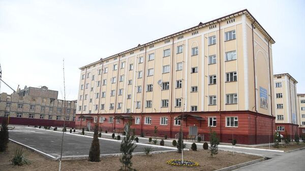 Строительство новых домов в Гулистане  - Sputnik Ўзбекистон
