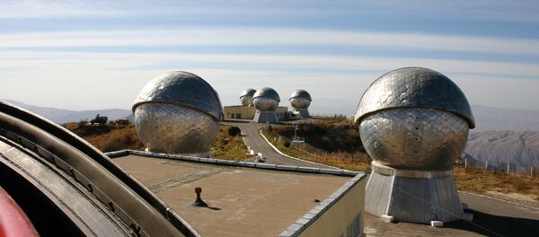 Оптико-электронный узел космического слежения Таджикистане - Sputnik Ўзбекистон