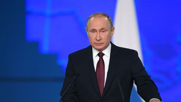Yejegodnoe poslanie prezidenta RF V. Putina Federalnomu Sobraniyu - Sputnik O‘zbekiston
