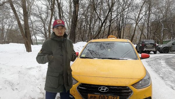 Nursultan Kaynazarov, taksist - Sputnik O‘zbekiston