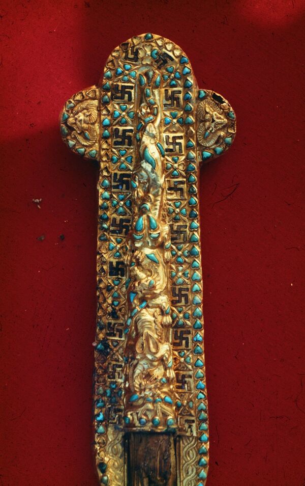 Сокровища Афганистана: как спасали золото Бактрии Сокровища Афганистана: как спасали золото Бактрии - Sputnik Узбекистан