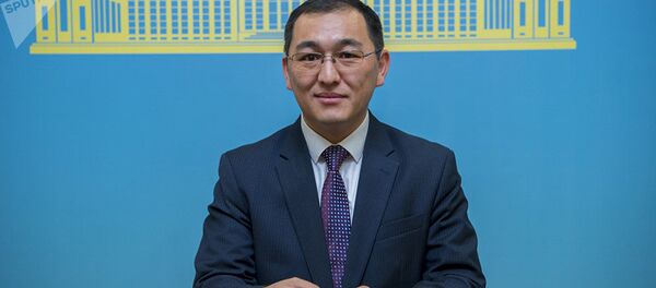 Официальный представитель Министерства иностранных дел Казахстана Айбек Смадияров - Sputnik Узбекистан