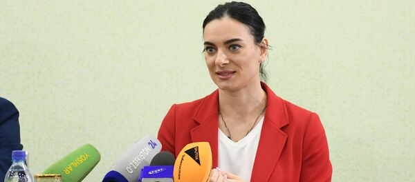 Олимпийская чемпионка Елена Исинбаева - Sputnik Узбекистан