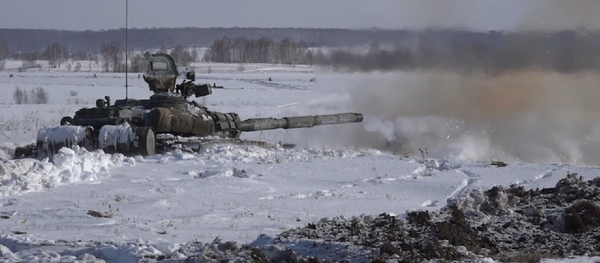 Узбекские военные в танковом полигоне Чебаркуль Узбекские военные в танковом полигоне Чебаркуль - Sputnik Ўзбекистон
