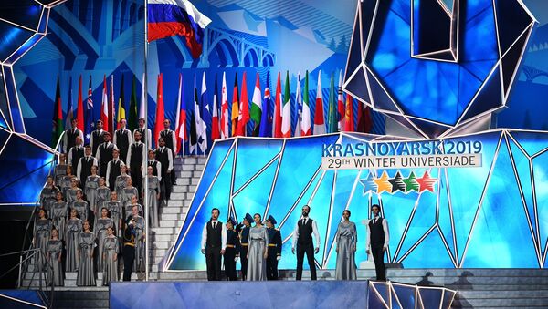 Церемония открытия XXIX Всемирной зимней Универсиады 2019 - Sputnik Узбекистан