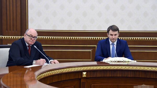 Prezident Respubliki Uzbekistan prinyal ministra ekonomicheskogo razvitiya Rossiyskoy Federatsii - Sputnik O‘zbekiston