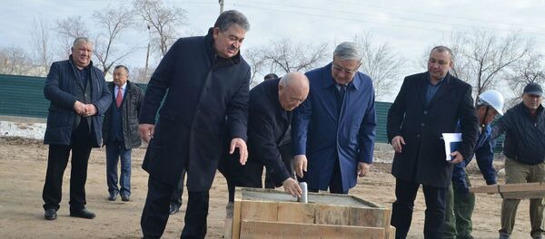 В Нукусе началось строительство первой президентской школы В Нукусе началось строительство первой президентской школы - Sputnik Ўзбекистон