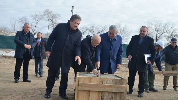 В Нукусе началось строительство первой президентской школы - Sputnik Ўзбекистон