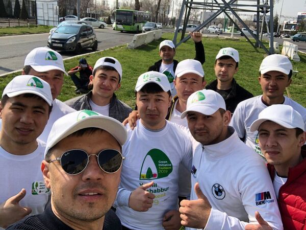 В Ташкенте проходит акция-фестиваль Яшил ташаббус (Зеленая инициатива/Green Initiative) - Sputnik Узбекистан