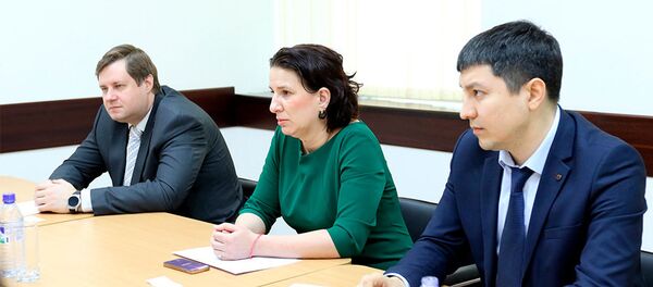 Встреча с представителями компании Microsoft в Министерстве народного образования РУ - Sputnik Узбекистан