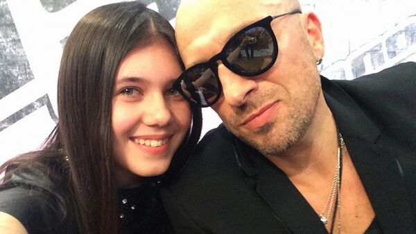 Сабина Мустаева с Дмитрием Нагиевым Сабина Мустаева с Дмитрием Нагиевым - Sputnik Узбекистан