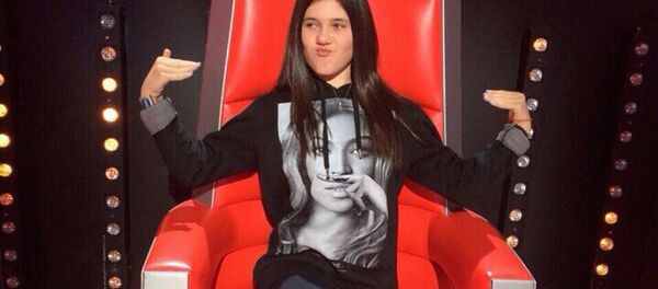 В кресле члена жури шоу Голос. Дети В кресле члена жури шоу Голос. Дети - Sputnik Узбекистан