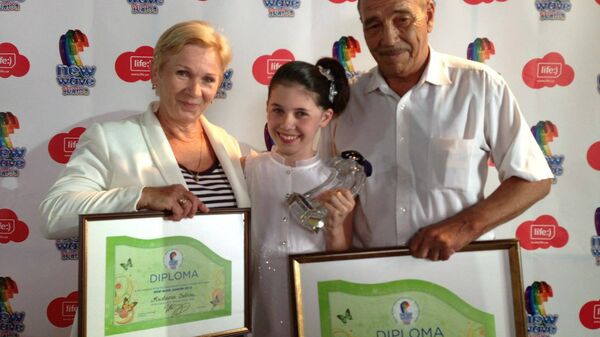 После награждения на Детской Новой волне После награждения на Детской Новой волне - Sputnik Узбекистан