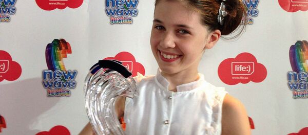 Узбекская участница проекта Голос. Дети 2 Сабина Мустаева Узбекская участница проекта Голос. Дети 2 Сабина Мустаева - Sputnik Узбекистан