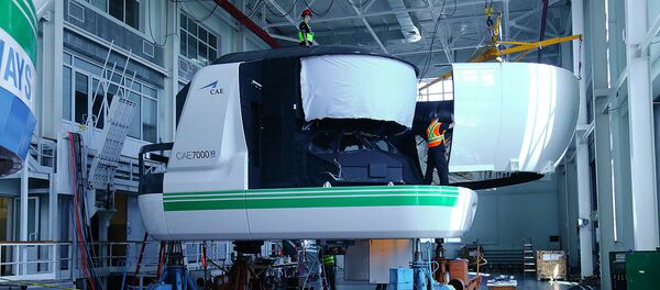 Полнопилотажный Full-flight симулятор самолета А320 Полнопилотажный Full-flight симулятор самолета А320 - Sputnik Узбекистан