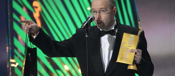 Режиссер Константин Бронзит на церемонии награждения премией Золотой орел Режиссер Константин Бронзит на церемонии награждения премией Золотой орел - Sputnik Узбекистан