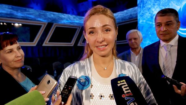Татьяна Навка пожелала узбекистанцам здоровья и успехов в спорте - Sputnik Узбекистан