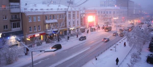 Сильные морозы в Якутии - Sputnik Узбекистан