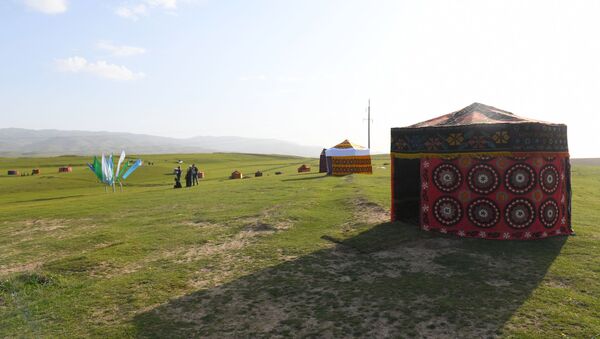 Yurti na pole, gde proxodil turnir po kupkari - Sputnik O‘zbekiston