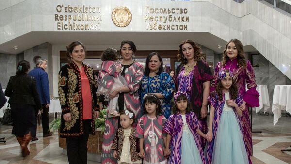 Торжественный прием в честь праздника Навруз в посольстве Узбекистана в РФ - Sputnik Ўзбекистон