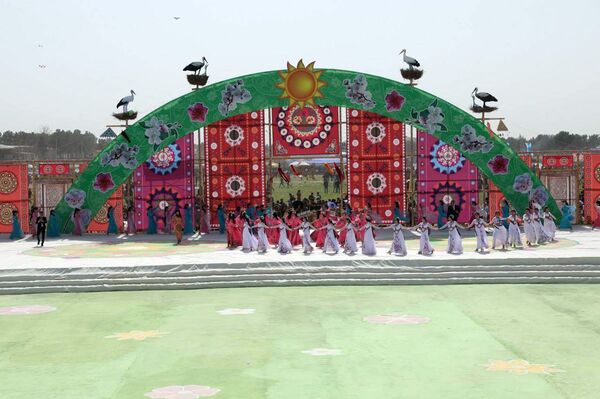 Афганская делегация отметила Навруз в Сурхандарье - Sputnik Узбекистан