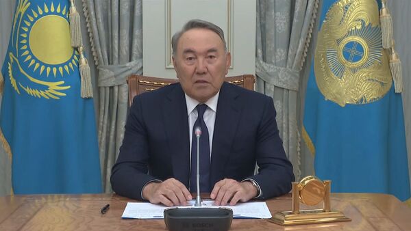 Обращение Нурсултана Назарбаева к народу Казахстана по случаю своей отставки - Sputnik Узбекистан