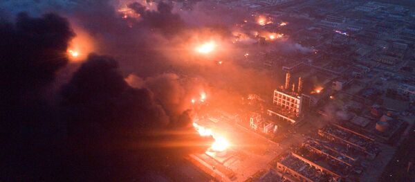 Взрыв на химическом заводе в Китае - Sputnik Узбекистан