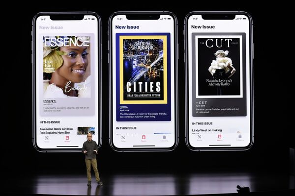 Apple анонсировала банковскую карту и собственный видеосервис Apple анонсировала банковскую карту и собственный видеосервис - Sputnik Узбекистан