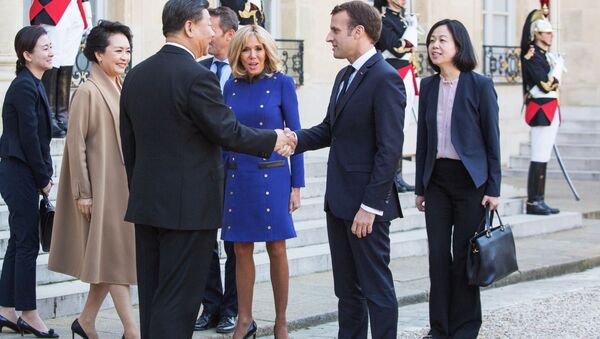 Встреча лидеров стран ЕС и Китая в Париже - Sputnik Узбекистан