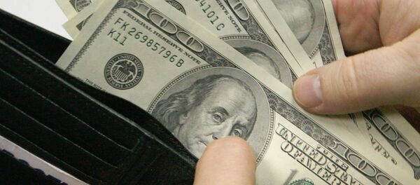 Денежные купюры. Доллары США.  - Sputnik Узбекистан