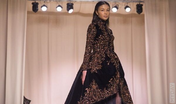 Роскошь и сложный крой: в Ташкенте прошел показ арабского дизайнера - Sputnik Узбекистан