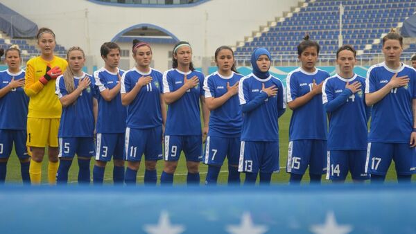 Женская олимпийская сборная Узбекистана по футболу - Sputnik Узбекистан