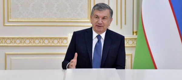 Президент Узбекистана Шавкат Мирзиёев Президент Узбекистана Шавкат Мирзиёев - Sputnik Ўзбекистон