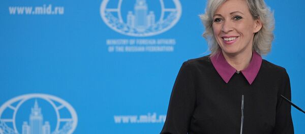 Брифинг официального представителя МИД России М. Захаровой Брифинг официального представителя МИД России М. Захаровой - Sputnik Ўзбекистон