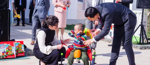 Открытие первого в Узбекистане специализированного дошкольного учреждения с реабилитационным центром - Sputnik Узбекистан