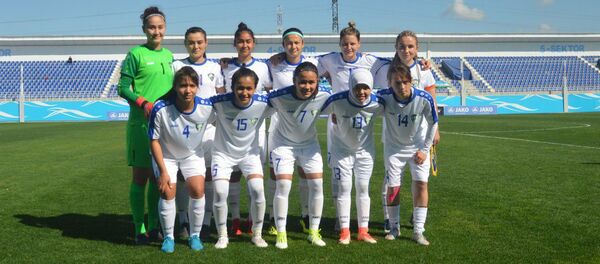 Женская олимпийская сборная Узбекистана Женская олимпийская сборная Узбекистана - Sputnik Узбекистан